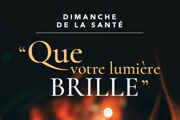 DIMANCHE DE LA SANTÉ